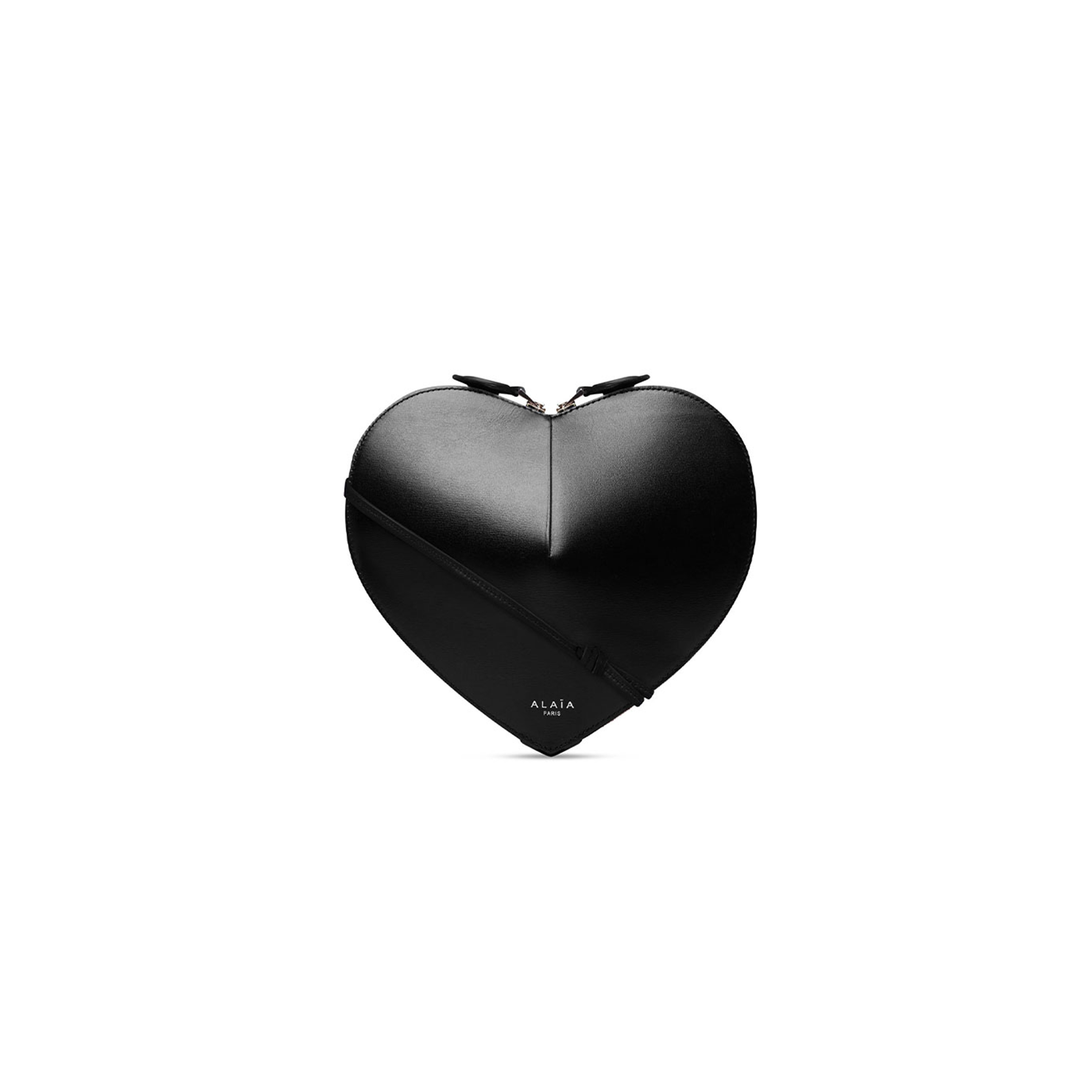 A1a1a LE COEUR HEART SHAPED BAG BLACK (21*19*2cm)